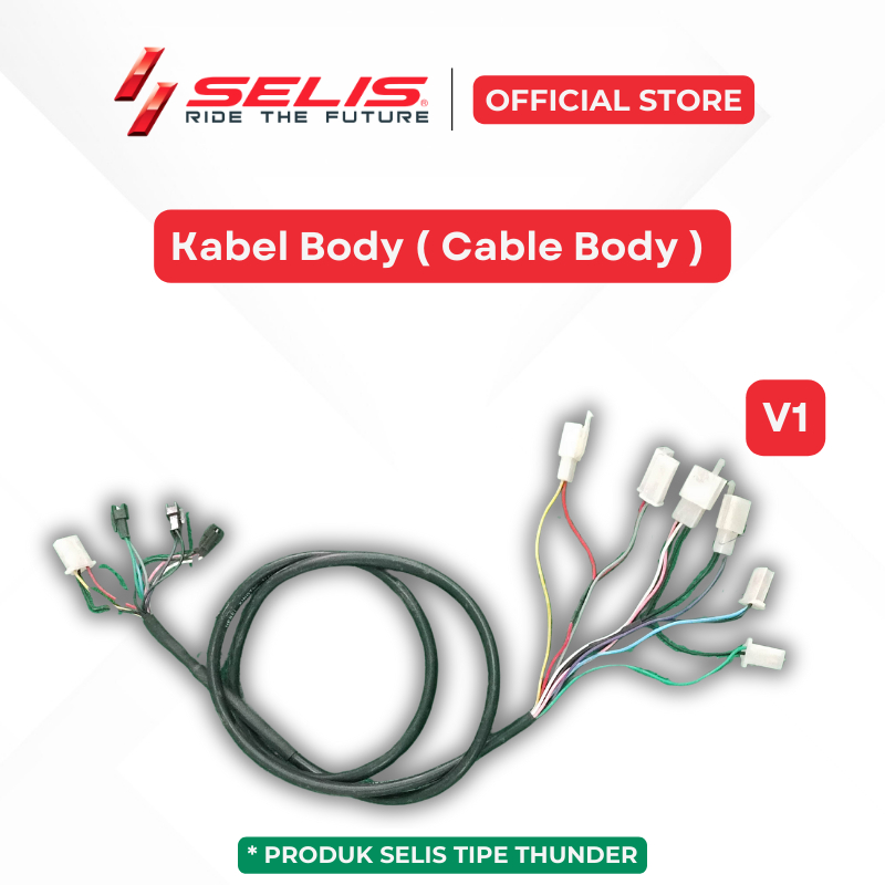 SELIS - Kabel Bodi Sepeda Motor Listrik Universal (  Speed Cable / Body Cable  )