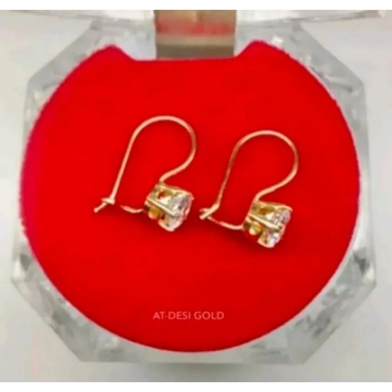 anting xuping Desi mata satu gold