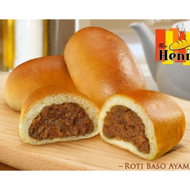 

Promo Terbatas Roti Henis Baso Ayam Per Pack isi 1