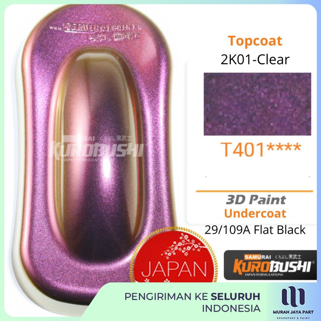 UNGU BUNGLON T401 PURPLE KHAMELEON SAMURAI PAINT