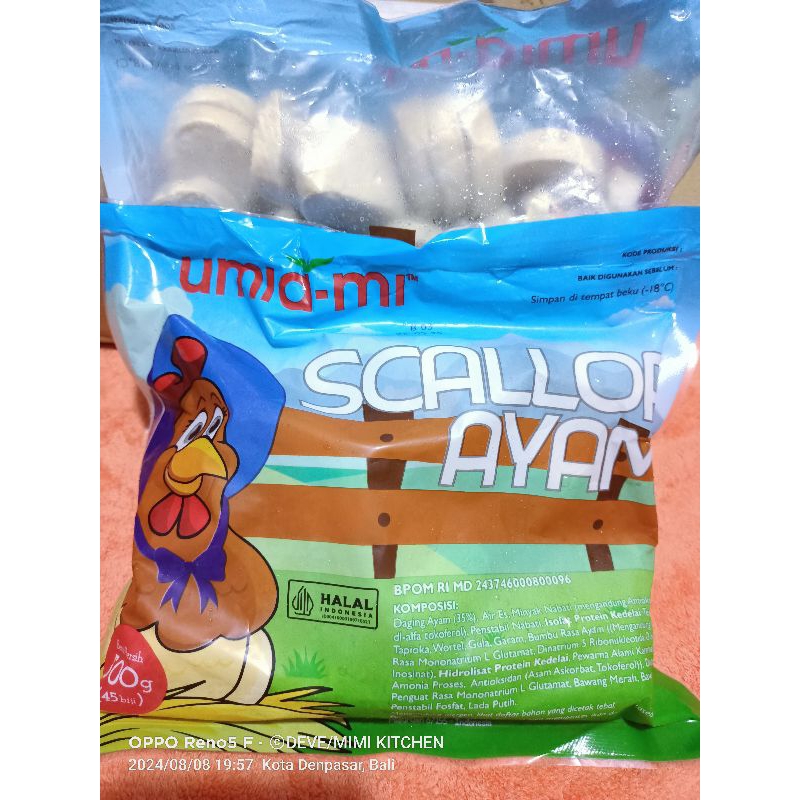 

UmiAmi Scalop Ayam 500gr