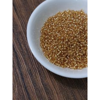 Manik Pasir /payet jahit/warna gold 15 gram
