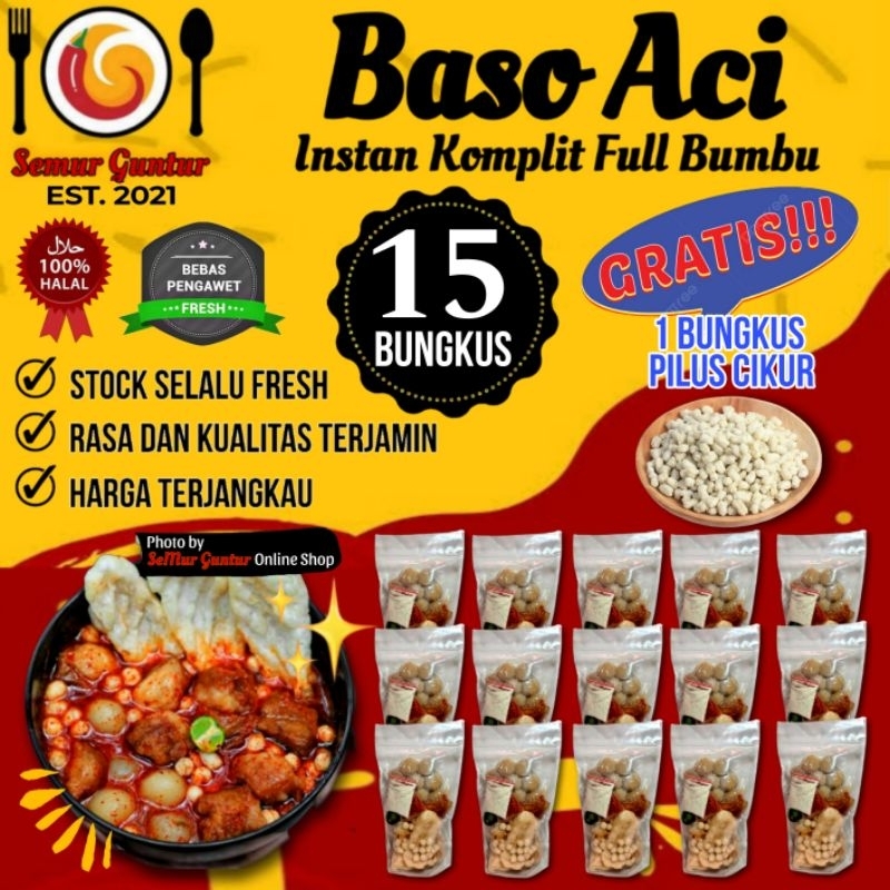 

Paket Komplit Full Bumbu Kuah Kaldu Pedas 1 BUNGKUS PILUS CIKUR