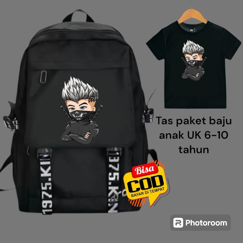 NEW ARRIVAL Tas Sekolah Anak Laki laki Sekolah Dasar 1-2-3-4-5-6 Kelas Anak TK SD Ransel cowok