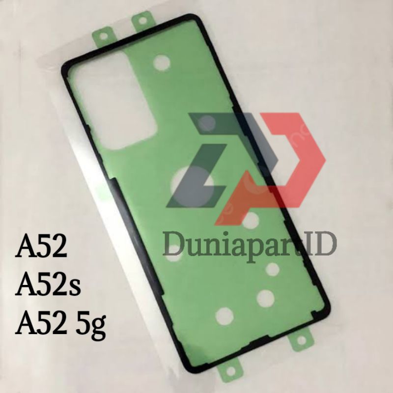 Adhesive Stiker Perekat Lem Backdoor Samsung A52 A52s A53 5G Full Cover