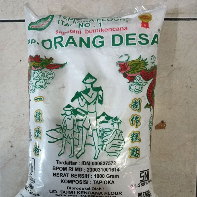 

Sagu Tani Cap orang desa 1kg