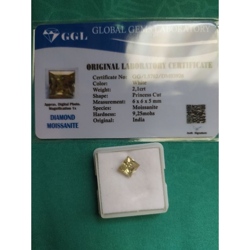 promo diamond moissanite princess cut plus memo