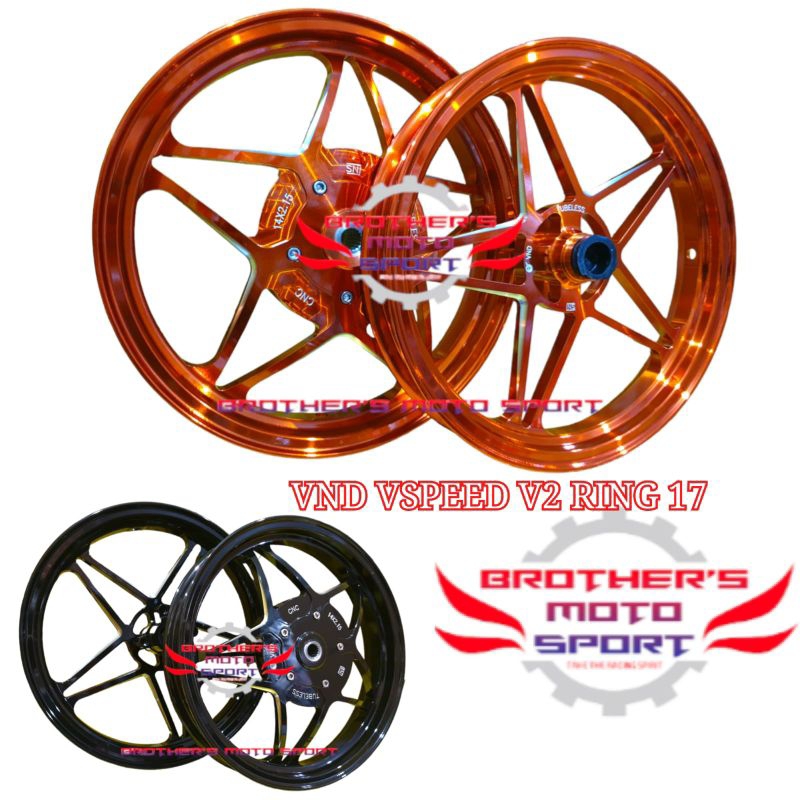 velg vnd vspeed v2 ring 17 mio m3 velg vnd bintang v2  xeon/xeon gt velg v speed gen2 140x17 160x17 