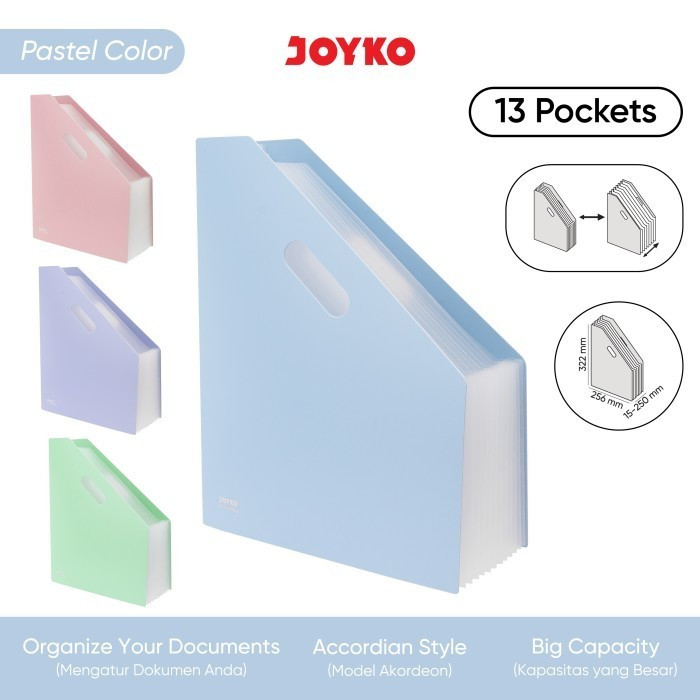 

Expanding File Joyko EF-12 (Map Organizer 13pockets)