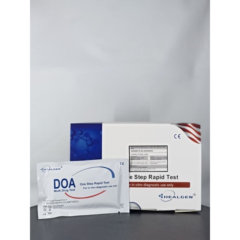 Tes narkoba 6 parameter | Healgen Drug tes | Multi 6 parameter