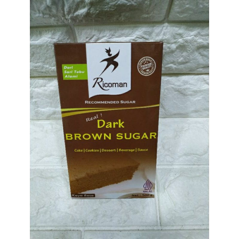 

Ricoman Brown Sugar 500gr