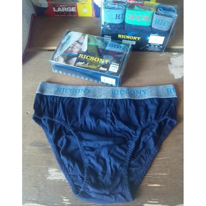 Celana Dalam Pria Ricsony Sm24 isi 3 pcs