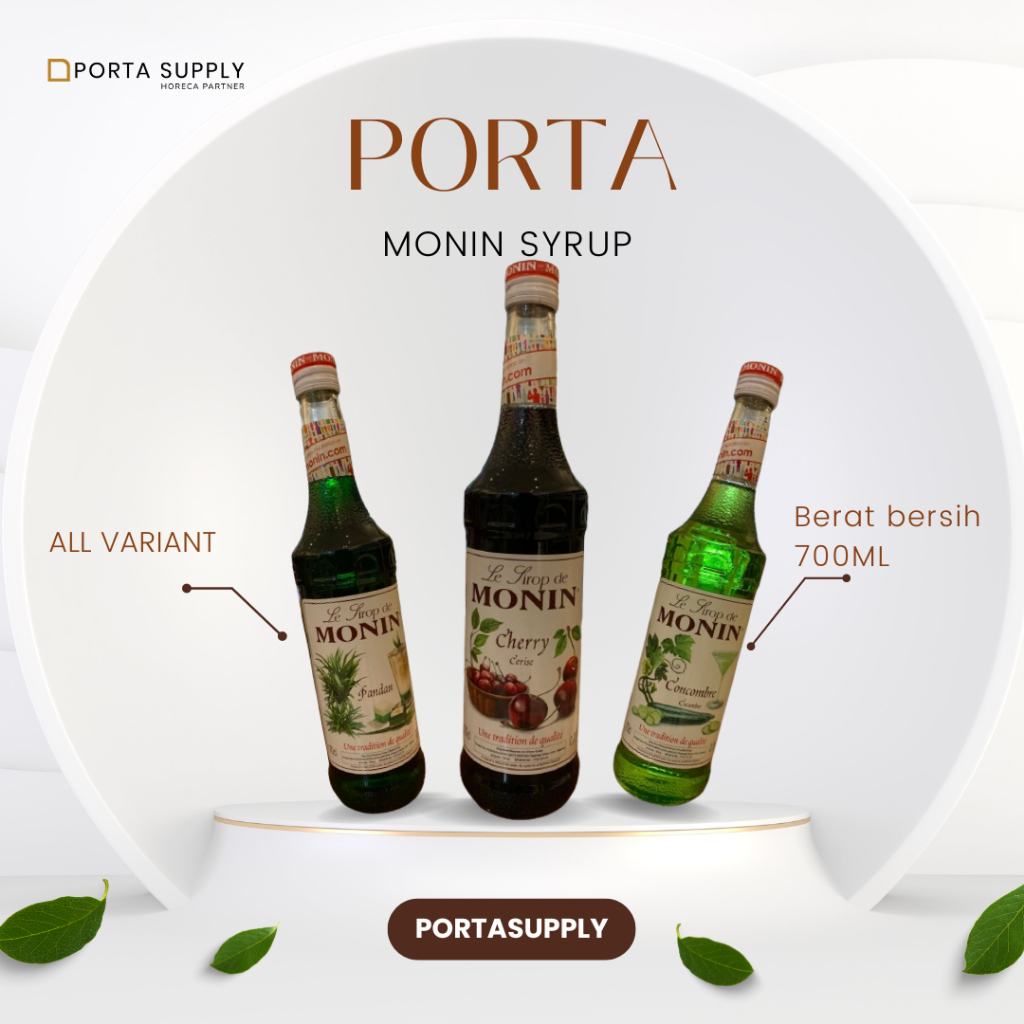 

Monin Syrup all variant 700ML