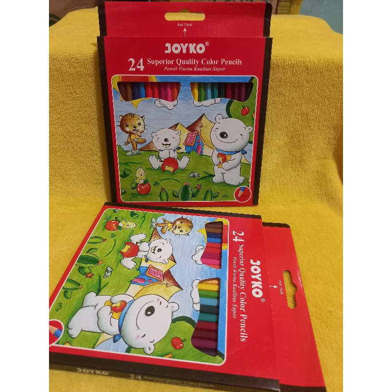 

pencil warna panjang JOYKO isi 24warna