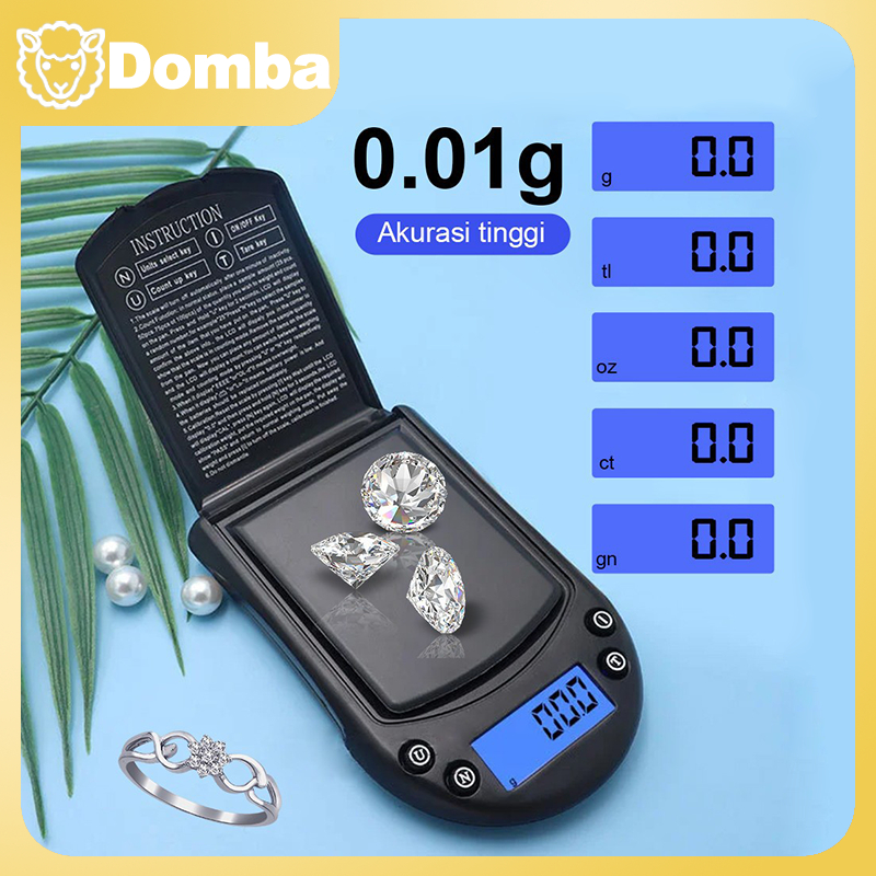 CHQ Timbangan Emas Pocket Digital/Timbangan Perhiasan Digital Mini Elektronik/timbangan Emas Akurat