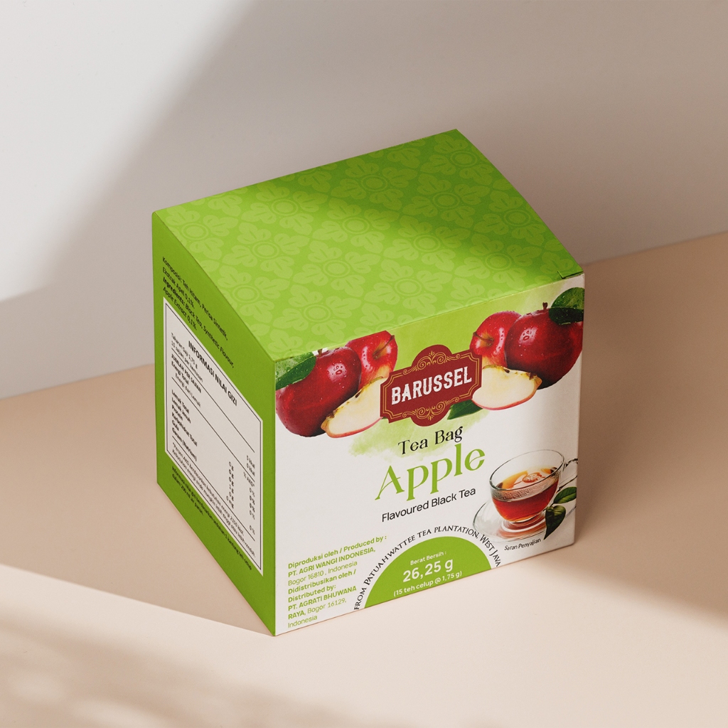 

BARUSSEL Apple Tea | Teh Celup Rasa Apel