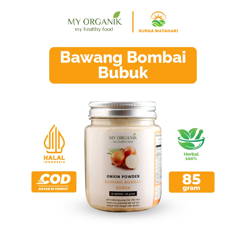 

My Organik Bawang Bombay Bubuk Premium Onion Powder Murni Premium Asli