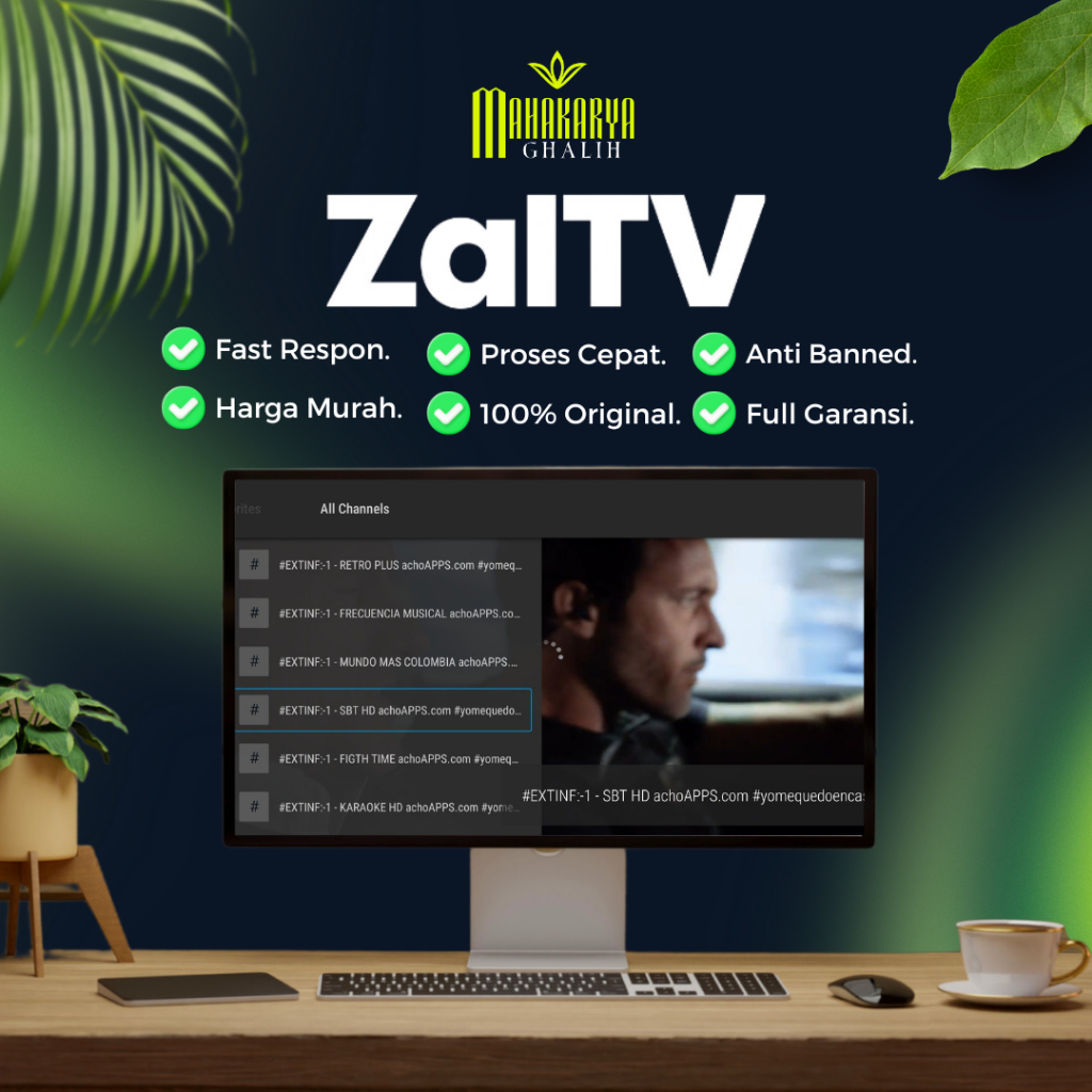 Kode ZalTV Premium | ZaiTV Asli, Bukan Mod Garansi Full