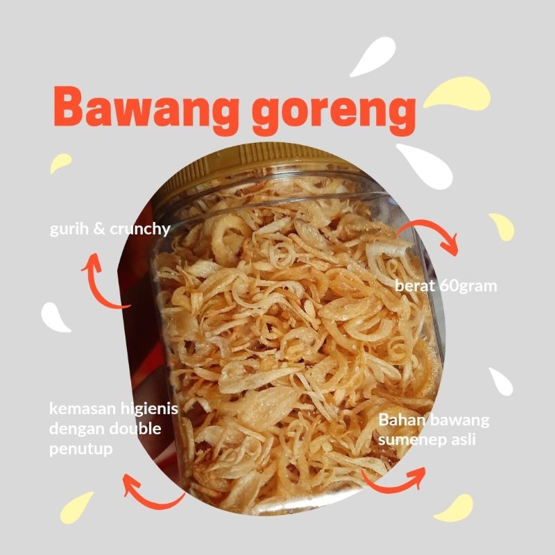 

[ kantin.koenyaheun ] bawang goreng ori bawang sumenep yummy, crunchy,
