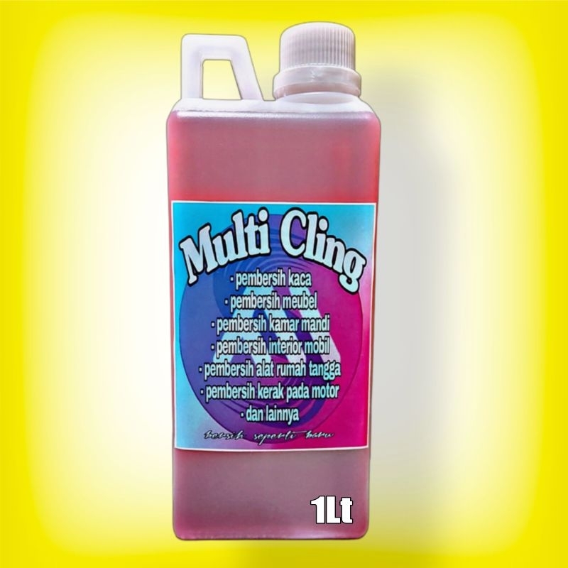 Cairan Pembersih Interior Mobil Serbaguna MULTI Cling Kaca Kayu Besi Alumium Dll