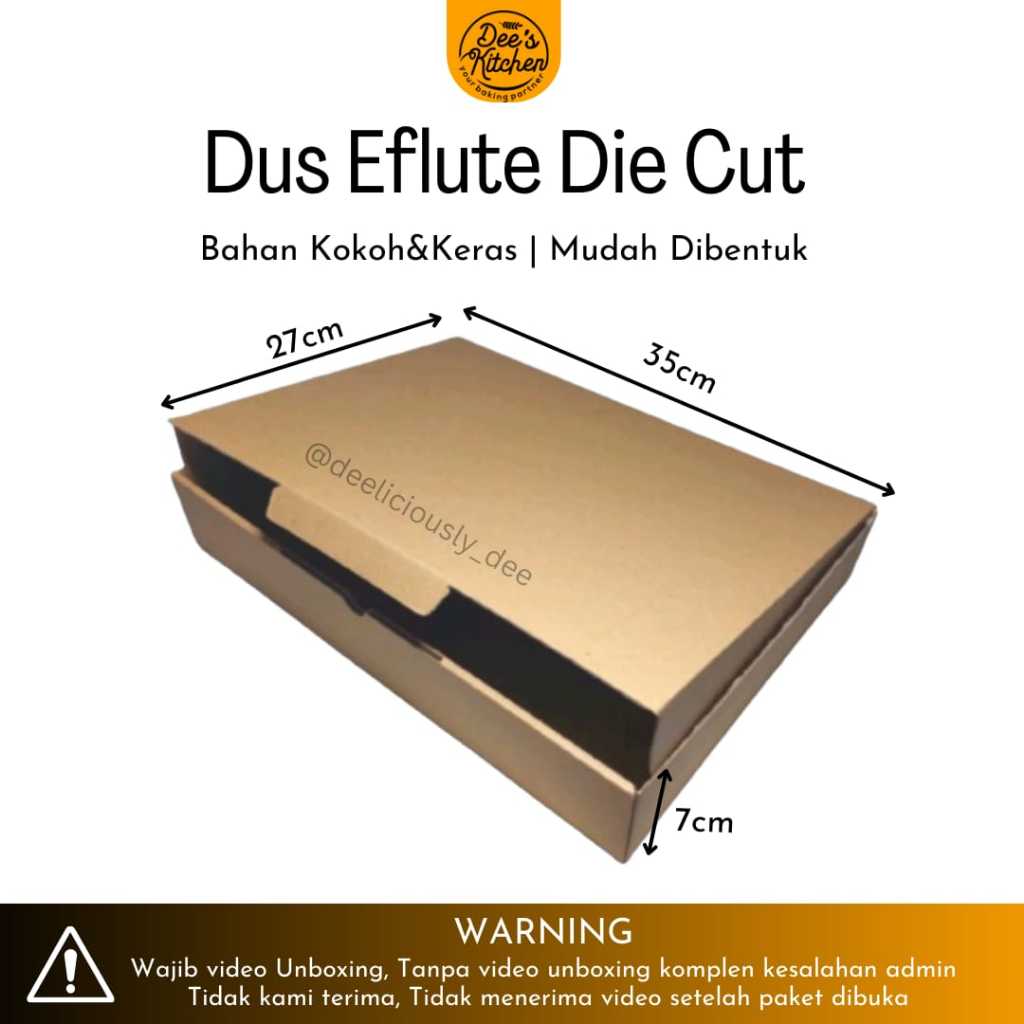 

[1pc] Dus Eflute Die Cut 35x27x7cm