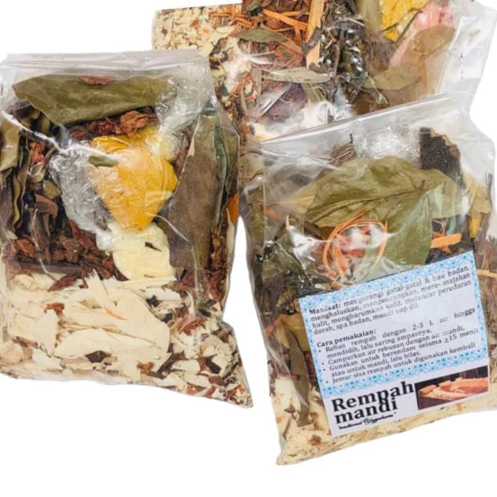 Daun Rempah Mandi Tradisional Untuk Spa Mandi Uap