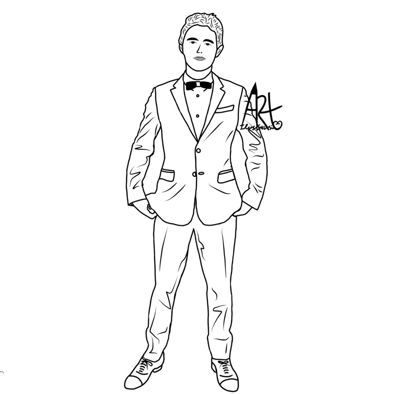 Jasa Ilustrasi Foto Line Art (SOFT FILE)
