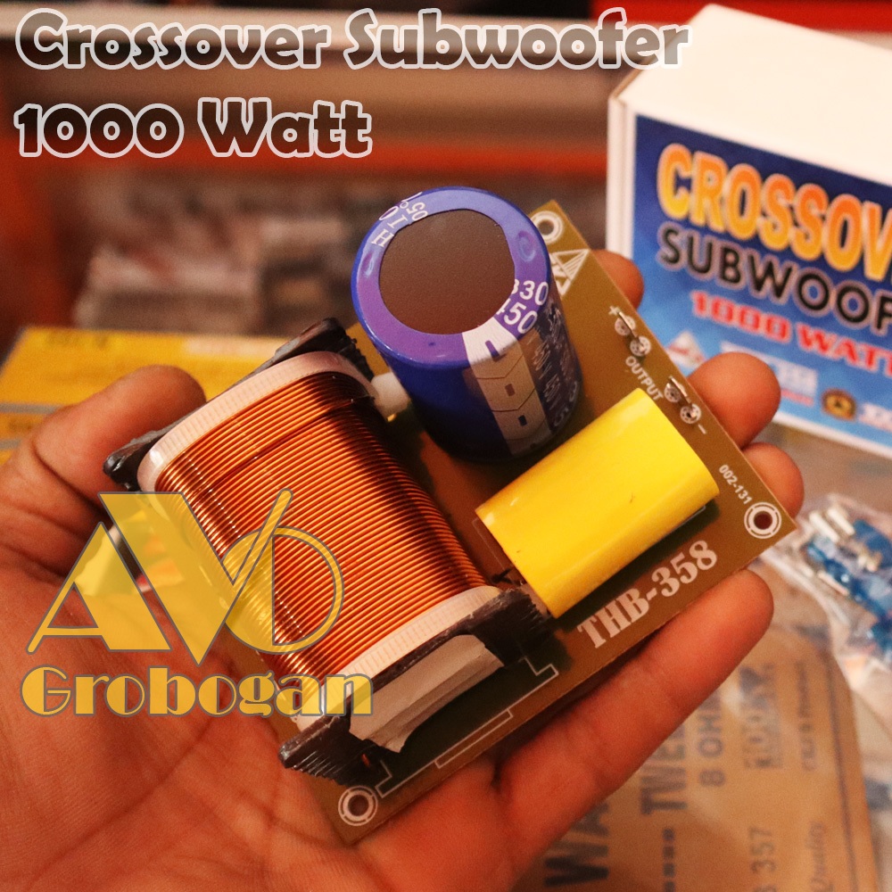 Crossover Subwoofer 1000 Watt THB358 Krossofer Pasif Sub