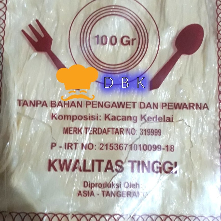 

KEMBANG TAHU SELERA CAP SENDOK GARPU 100GR
