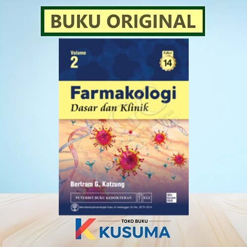 FARMAKOLOGI DASAR DAN KLINIK EDISI 14 BUKU 2 - KATZUNG - ORIGINAL