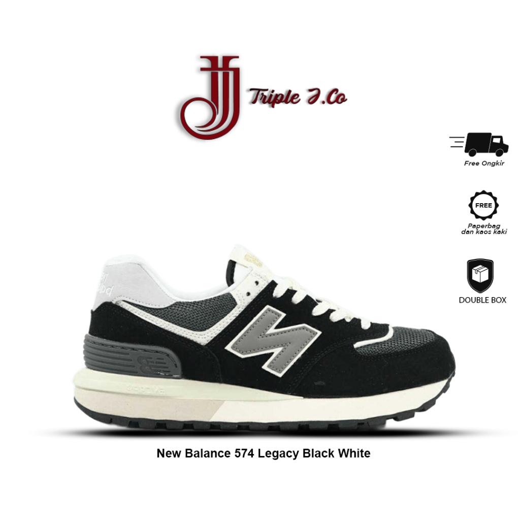 New Balance 574 Legacy Black White