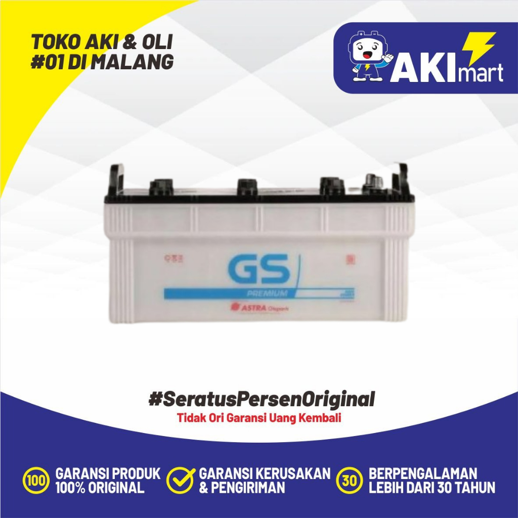 GS Astra Premium N200 Aki Mobil