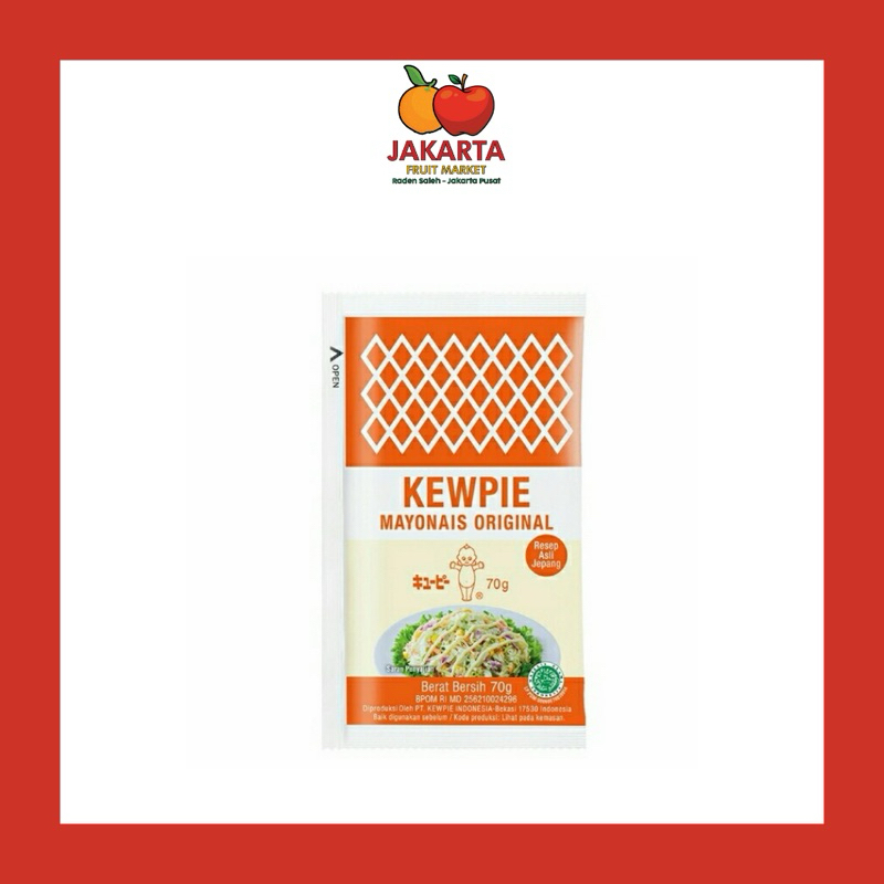 

KEWPIE MAYONAISE ORIGINAL 70 GR / MAYONAISE IMPORT / MENGANDUNG BANYAK KUNING TELUR