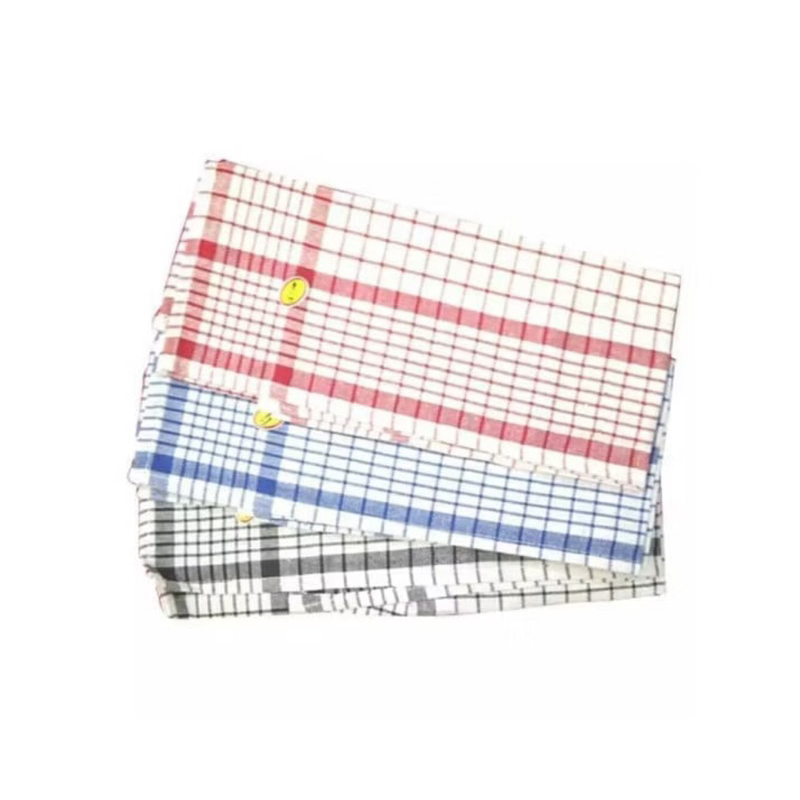 Serbet MERK GUNTING Lap piring kotak kotak cap Gunting