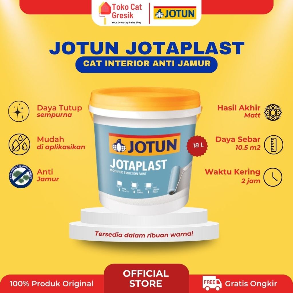 CAT TEMBOK JOTUN JOTAPLAST 18LITER