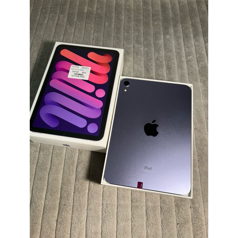 IPAD MINI 6 256GB WIFI Seken Ex Inter