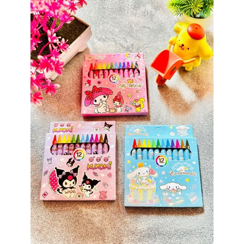 

CRAYON SANRIO 12 PCS MURCE