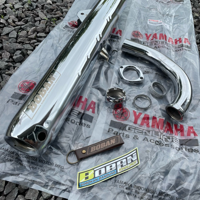 Custom Nama Laser Boban Nuklir C33 C39 Original Boban Knalpot