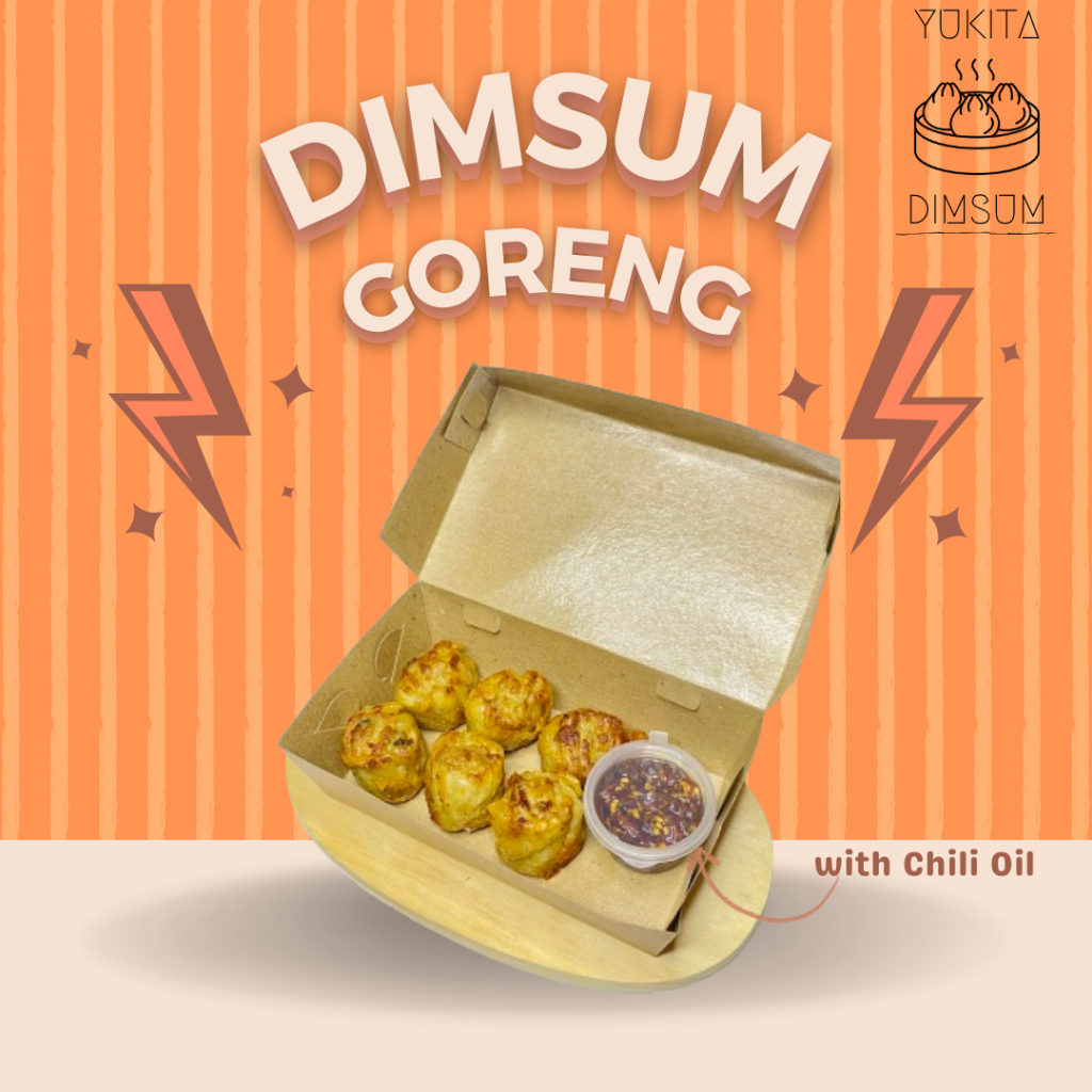 

Dimsum Original Goreng with Chili Oil - yukita.dimsum