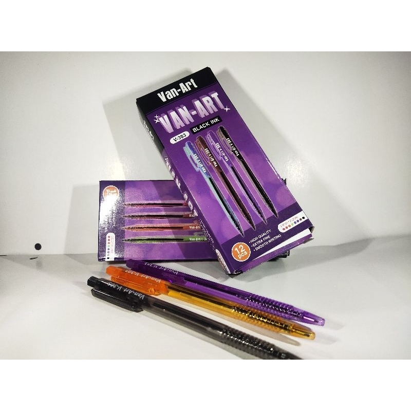 

pulpen/bulpoin cetekan ballpoint click van-art
