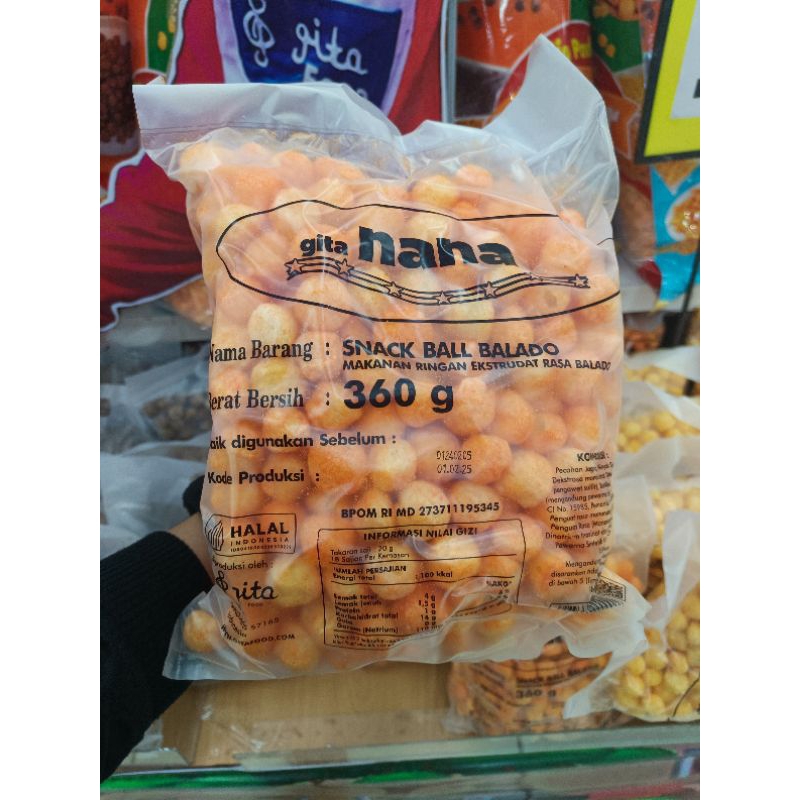 

Ciki Ball Nana Snack Ball 360 Gr