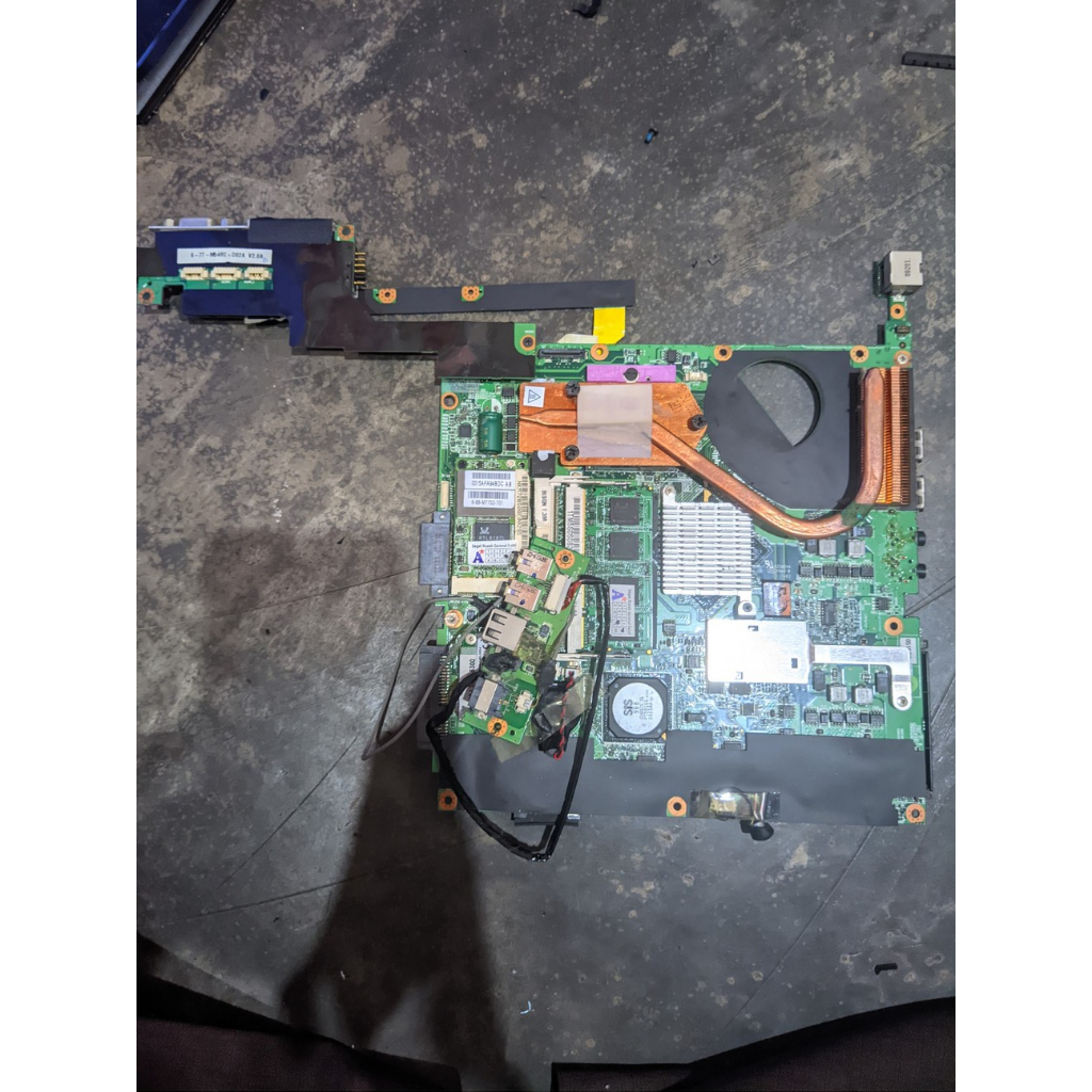 Mainboard Motherboard Axioo M54S Zyrex M540 A-Note M548SS M540SSMB Komplit CPU/Processor dan RAM