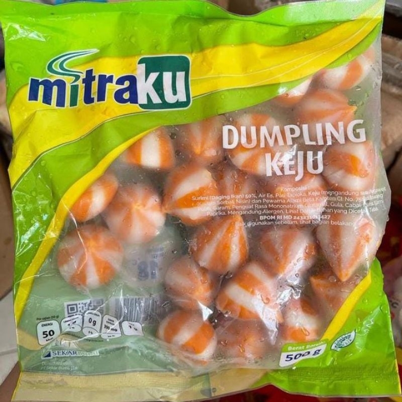 

Aneka Mitraku Dumpling Keju/Ayam 250gr - 500gr