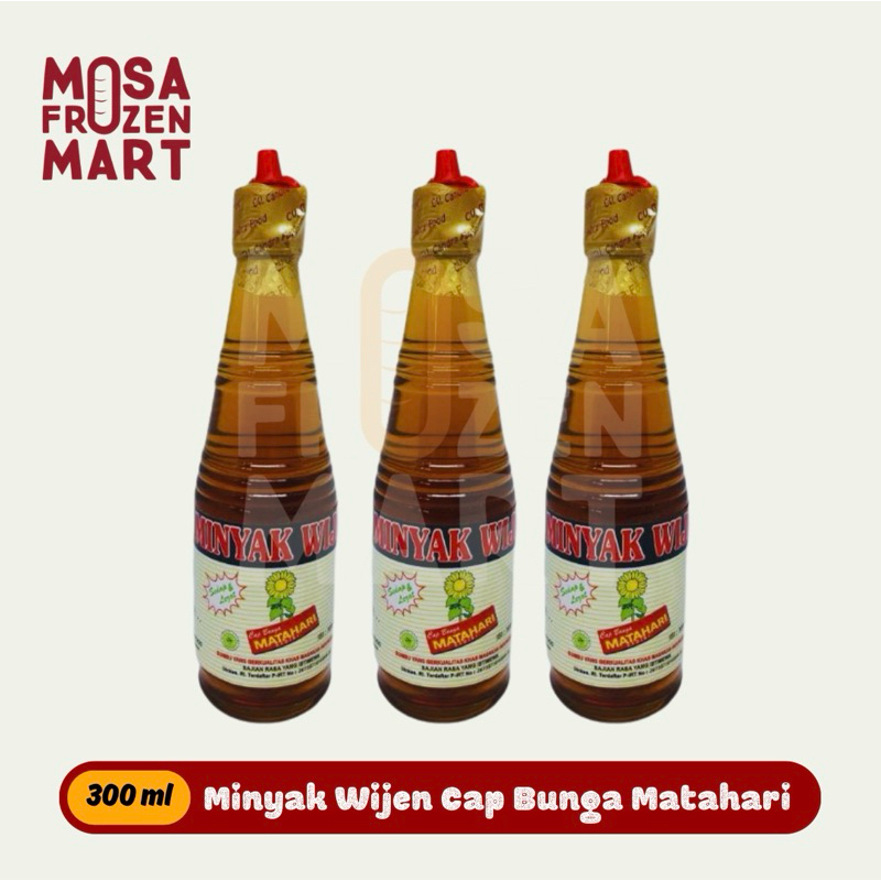 

Minyak Wijen Cap Bunga Matahari 300 Ml