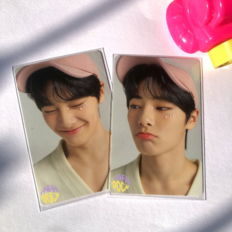 WTS Photocard Nacific R8 A & B ver. Jeongin Ayen Straykids
