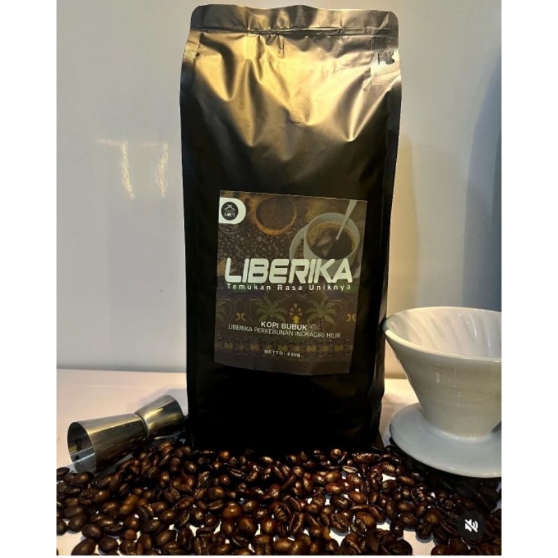 

Kopi Liberika biji (Rose bean Honey/Natural)