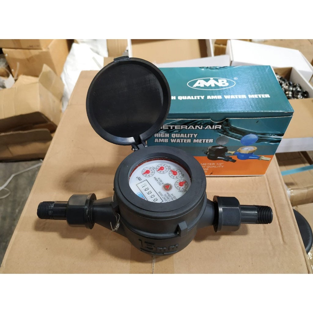METERAN AIR PAM MODEL PLASTIK BER SNI METERAN PAM AIR