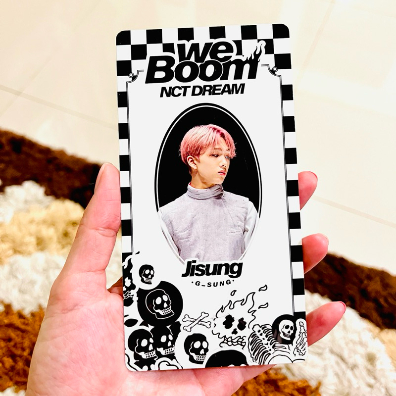 [PC] photocard official jisung we boom scratch card official nct dream