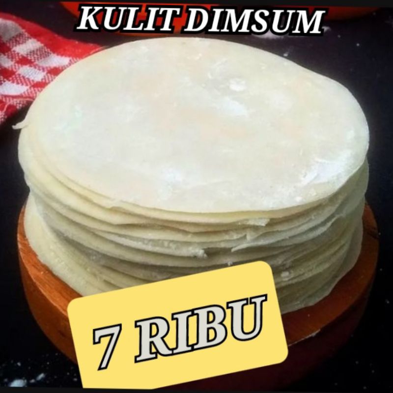 

Kulit dimsum isi 50 lembar / pack diameter 9 cm