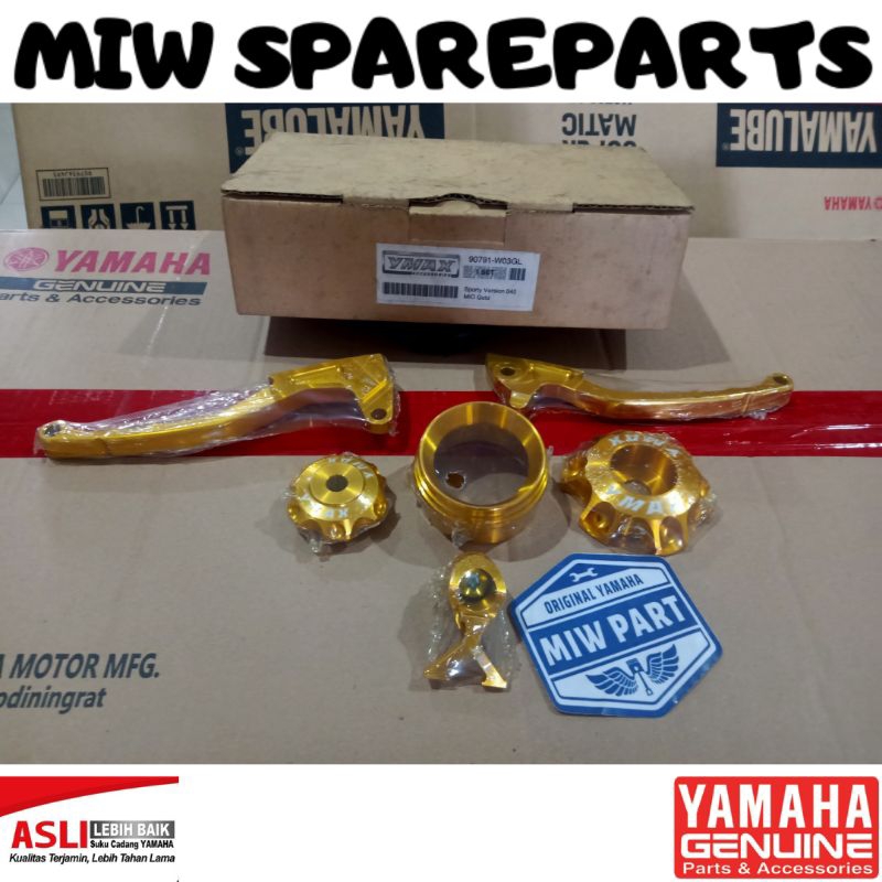 AKSESORIS YMAX SET SPORTY VERSION 045 MIO GOLD ORIGINAL (90791-W03GL)